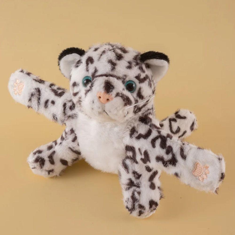 Koala Tiger Slap Snap Wrap Forest Animal Plush Hand Ring Children Game Props