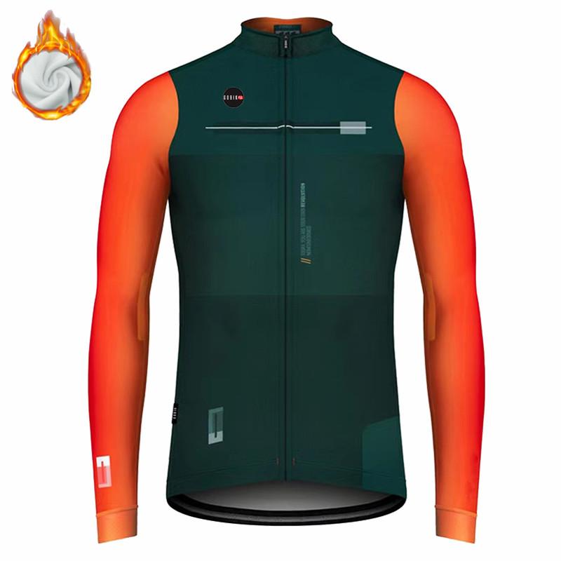 Vêtements de cyclisme d'équipe de course, Hiver, 2026 Ensemble de vêtements de cyclisme en laine pour homme, Ensemble de maillot de VTT Ciclismo