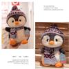 Plush Scarf Penguin Toys Children Cute Cartoon Birthday Holiday Gifts Dolls