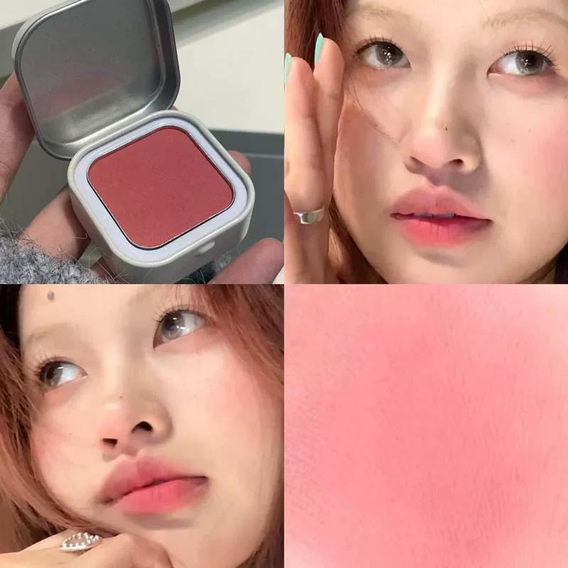 A Single Product for a Complete Look! Multi-Use Cream Single-Color Blush, Eyeshadow, Lipstick, Dual-Use for Lips and Cheeks, Official Genuine Product
