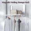 No Punching Washing Machine Shelf Metal Clothes Rack Thicken Metal Side Shelf  Bathroom Storage