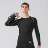 Cross-border PRO Men's Quick-Dry Sports Tights: High Elastic, Sweat-Absorbent, Long-Sleeved Fitness & Cycling Shirt