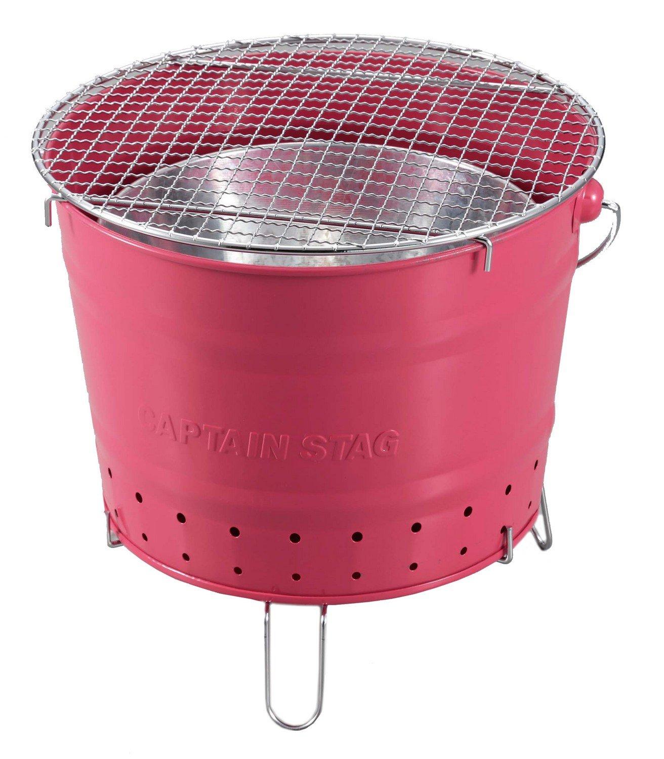 

Captain Stag BBQ Shichirin (Charcoal Brazier) Bucket Grill [Serves 1-2 People]