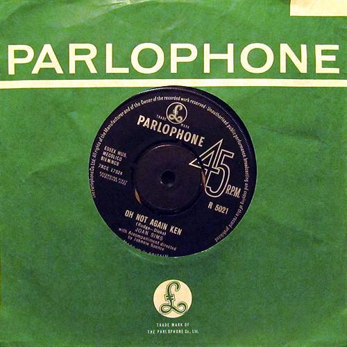 7inch Record JOAN SIMS - Oh Not Again Ken R5021 Parlophone 1963 UK Pop Used