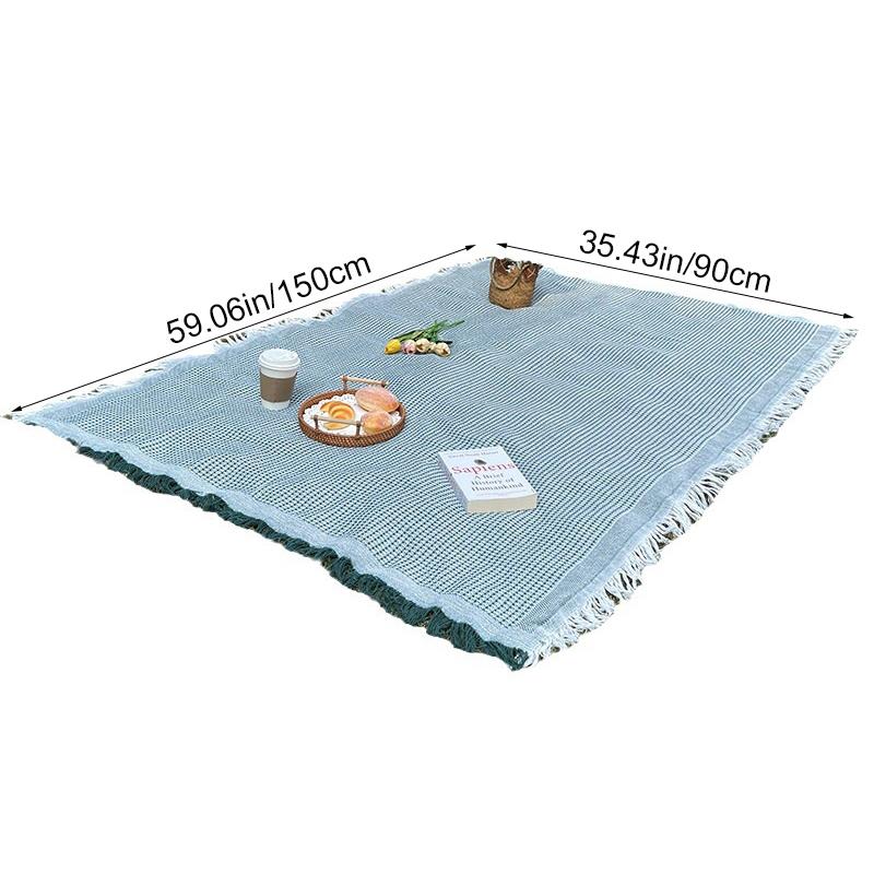 1Pc 90*150Cm Outdoor Cushion Camping Mat Picnic Mat Portable And Foldable Picnic Supplies Equipment Beach Blanket