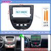 For 2005-2014 TOYOTA AYGO Citroen C1 Peugeot 107 10.1INCH 2 Din Car Android frame fascia cable video harness decoder canbus box