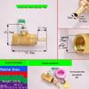 Brass Pagoda Water Pipe Ball Valve (6-19mm) with Hose Switch