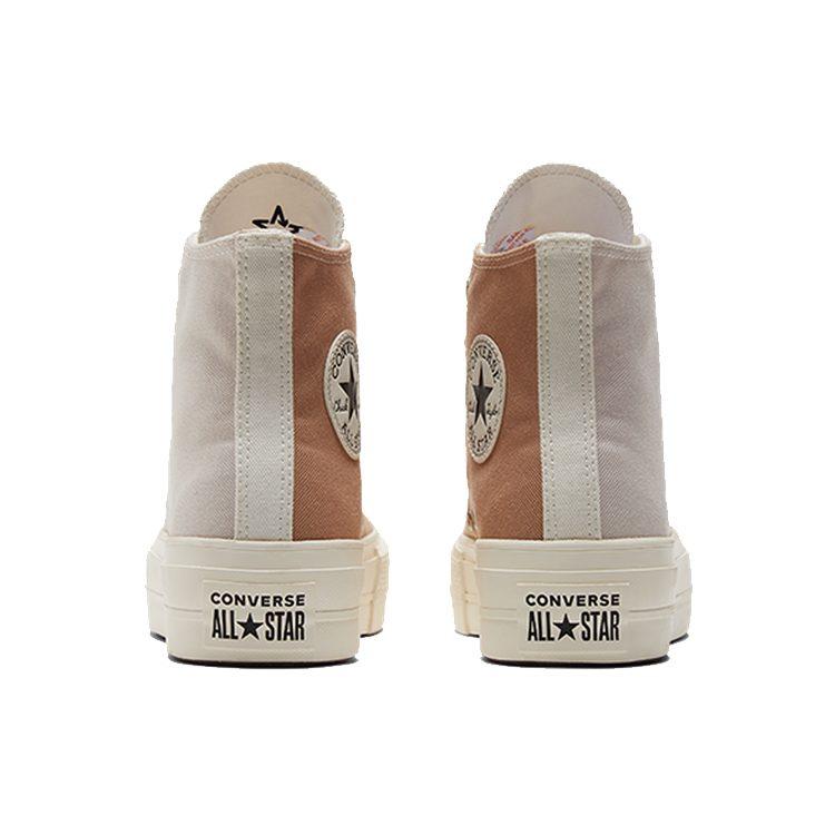 Chuck Taylor All Star Wmns Converse High a Tre Pannelli 'Color Block - Canapa Sabbia del Deserto' Donna A01581C