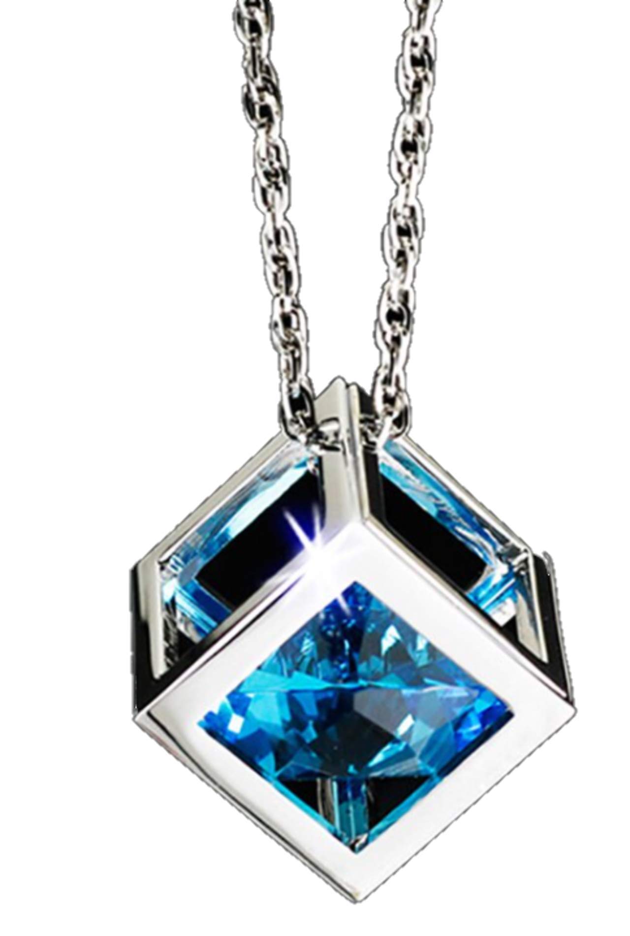 

heizi Комнатное Зеркало Аксессуары Автомобильное Хрустальное Внутреннее Подвесное Зеркало Подвесное Украшение Папа Удачи Стильный (синий)