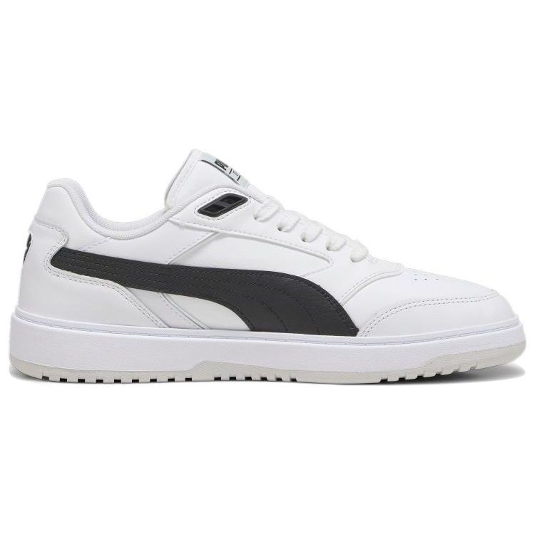 Puma Doublecourt Comfortable Low-Top Sneakers Unisex Sneakers White Black 393284-05