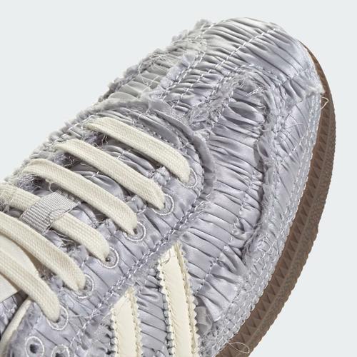 Caroline Hu x adidas originals Silk Samba 'Satin Pack Silver Metallic' JP9283