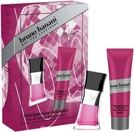 

Bruno Banani Dangerous Woman Gift Set For Women TU прозрачный
