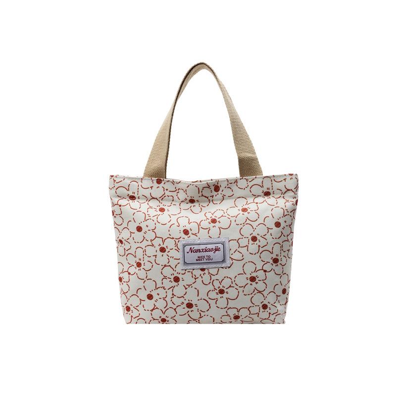 Large capacity tote bag women s small fresh floral 2026 new summer make-up bag large capacity shoulder handbag women