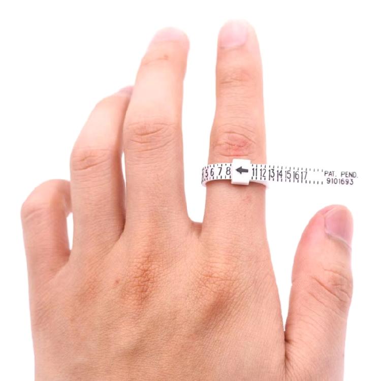 Ring Sizer Measuring Tool Reusable Finger Size Measuring Set Jewelry Sizing Tool