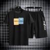 Summer Sets for Men Casual Comfortable and Breathable Short Sleeve Tshirt Shorts Outfit Stylish tracksuit men clothes for men