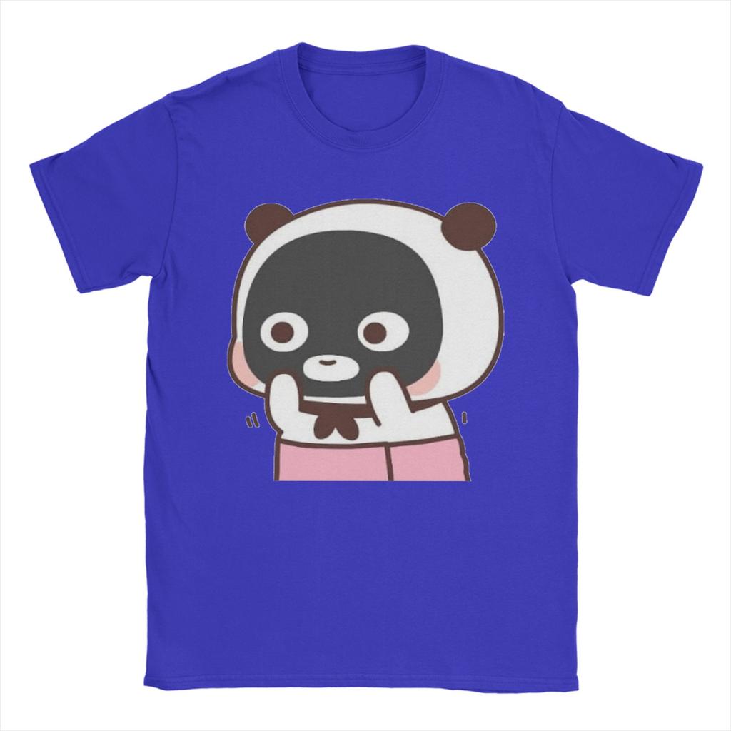 Bubu Is Doing Skin Care Dudu TShirt for Men  Leisure Cotton Tees Round Neck Short Sleeve T Shirts Graphic Printed Tops