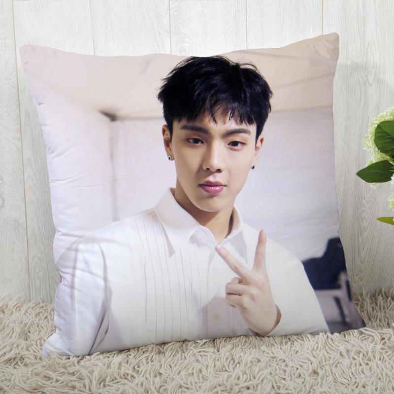 Monsta X Shownu Pillow Cover Customize Pillowcase Modern Home Decorative Pillow Case For Living Room