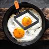 Fyrkantig Äggring Rostfritt Stål Non-Stick Fyrkantig Pannkaksform Pannkaksform Stekt Äggring Pannkaksform Äggformare Form