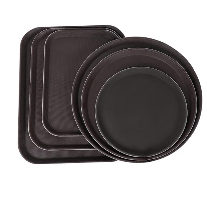 LISM Non-slip Tempered Glass Serving Tray