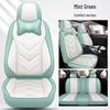Napa Leather Full Coverage Front Car Seat Covers - All-Season and Universal Fit