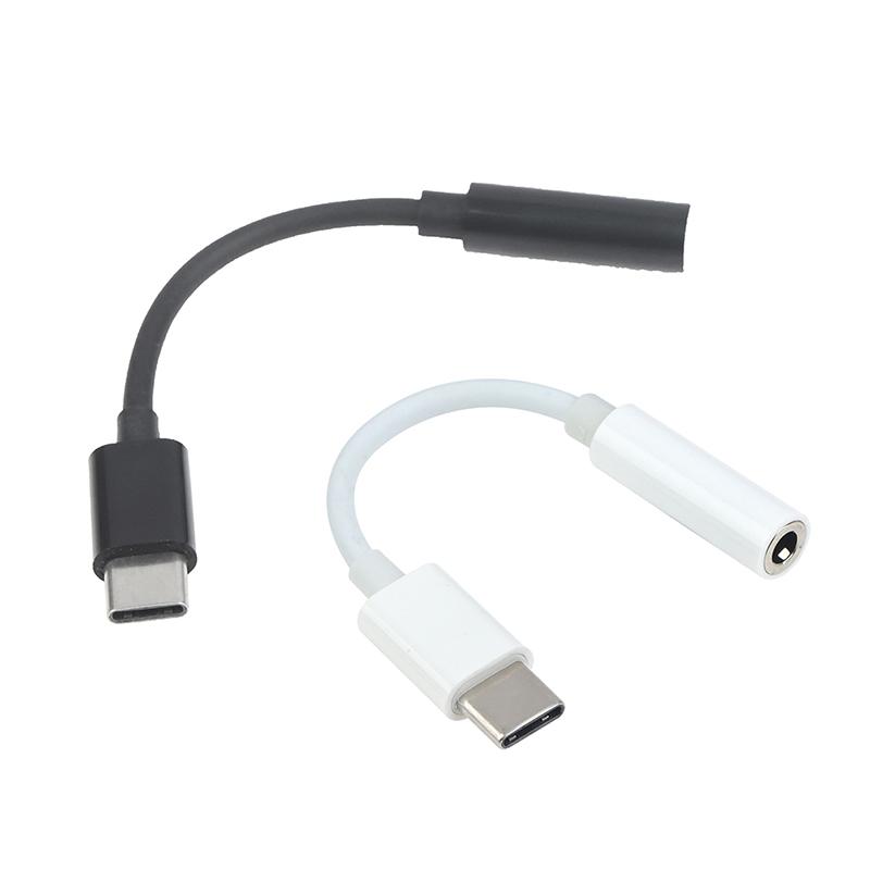 Type-C To 3.5Mm Aux Jack Earphone Adapter Audio Splitter Headphone Converter