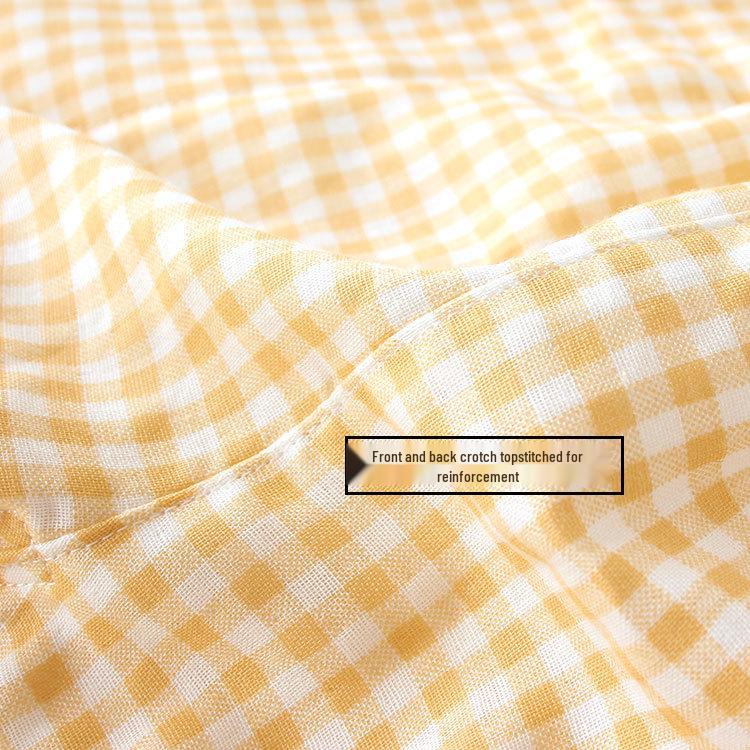 Women's Cotton Sleep & Home Pants - Lightweight, Breathable, Long, Unisex Style for Spring/Summer/Autumn