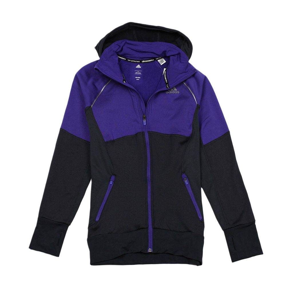 Adidas Knitted Cardigan Durable Warm Hooded Long Sleeve Jacket Women jackets G84381 S