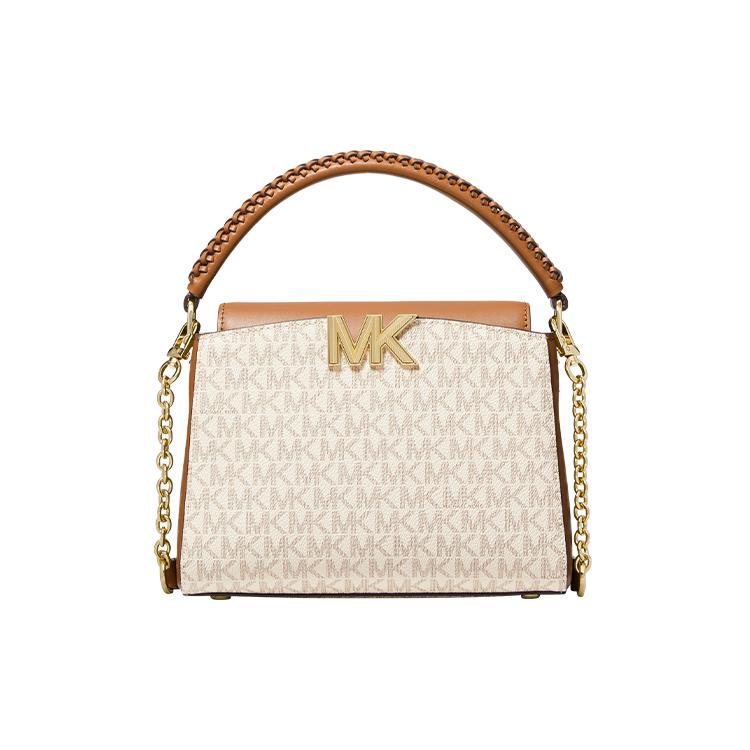 

Новая женская маленькая сумка через плечо MICHAEL KORS Karlie из коровьей кожи, сумка кроссбоди, сумочка, ванильно-белая/коричневая Acorn 32F1GCDC1B-149 21.1*8.9*14.0CM