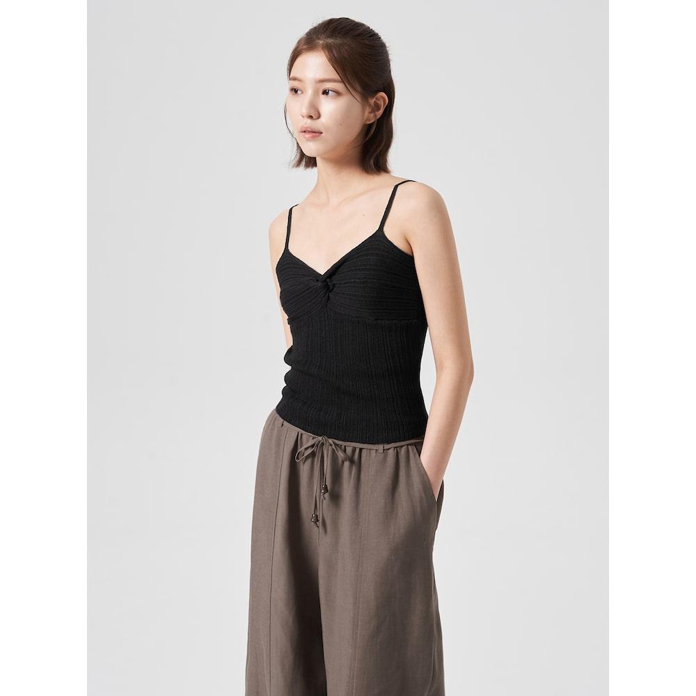 8Seconds Shirred Sleeveless Pullover Black Black/S