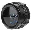 2in 52mm Car Voltage Meter Digital Black Shell Digital Display Voltage Gauge 12V