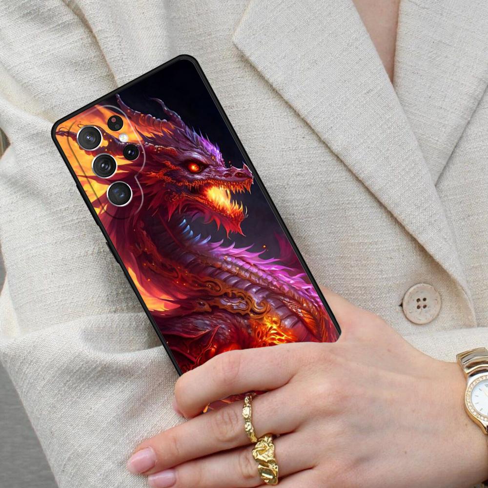 Legendary Dragon Cell Phone Case for Samsung Galaxy S26 Ultra S25 S24 S23 S22 S21 S20 Note10 Cover
