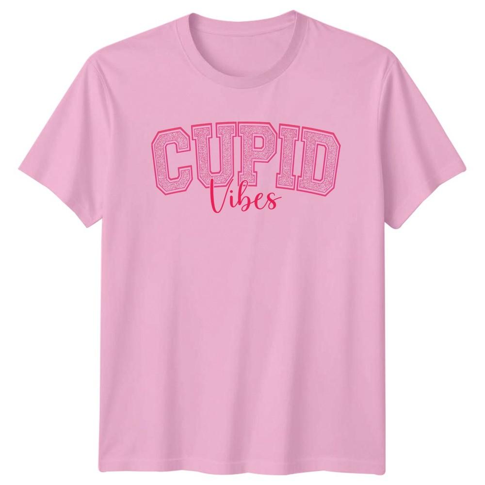 Cupid Vibes Unisexs TShirt Valentines RoUnisexce Gift For Her