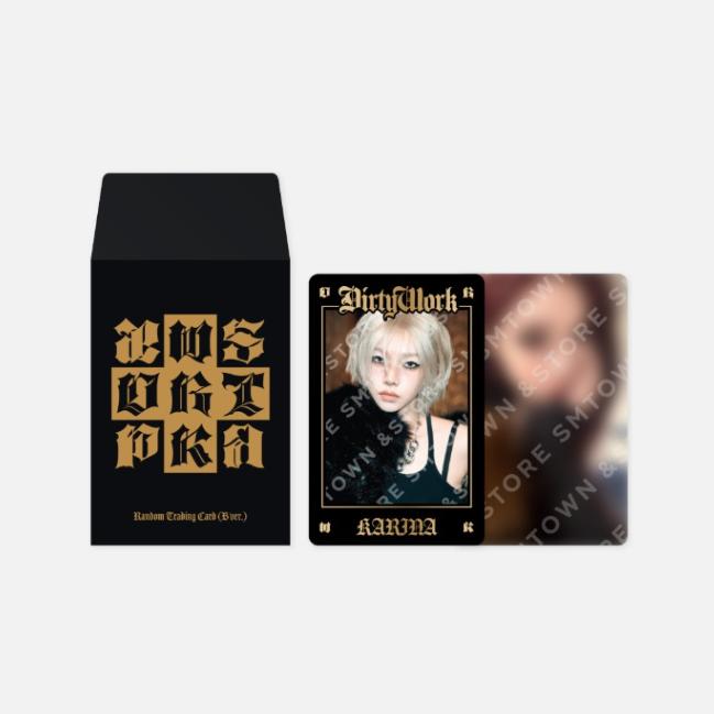 aespa Dirty Work Random Trading Card