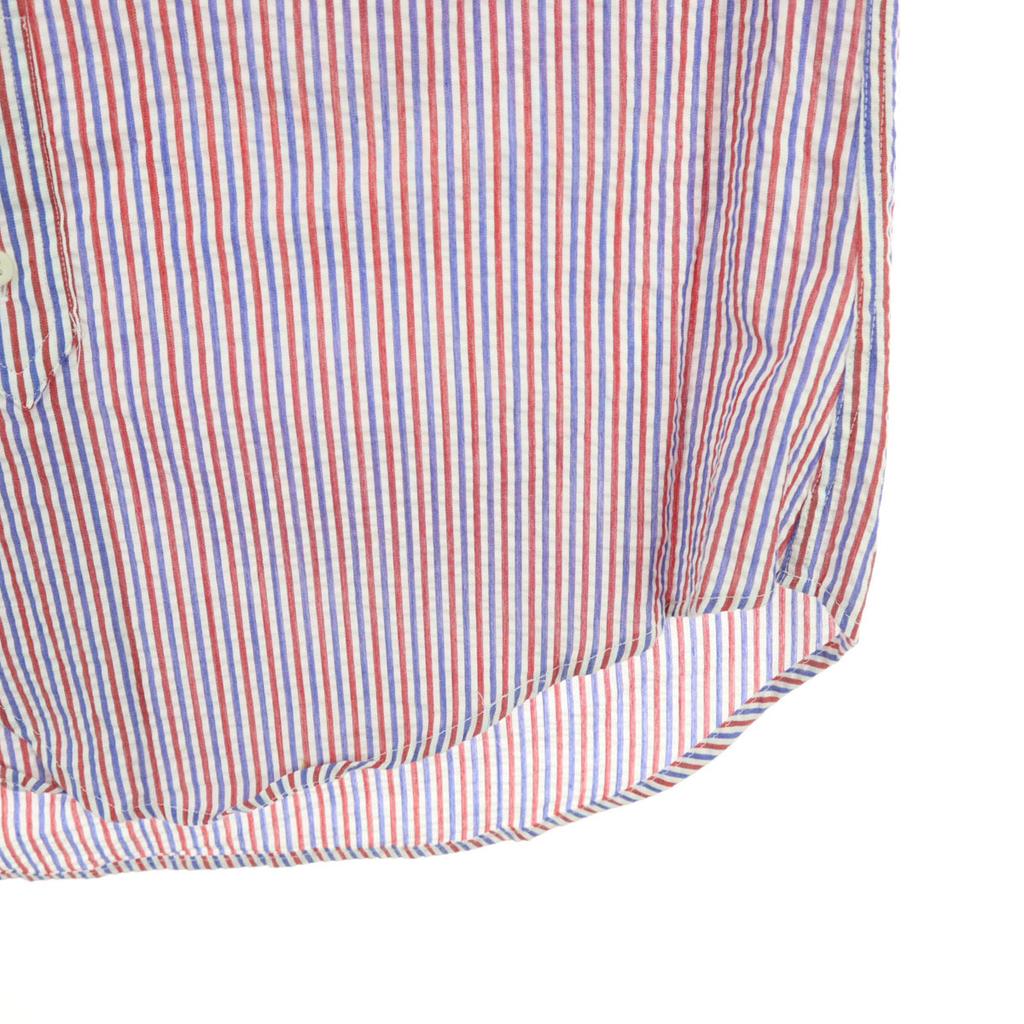 GITMAN BROS for SHIPS Made in the USA Striped Pattern Long sleeve Button down shirt Men's Used