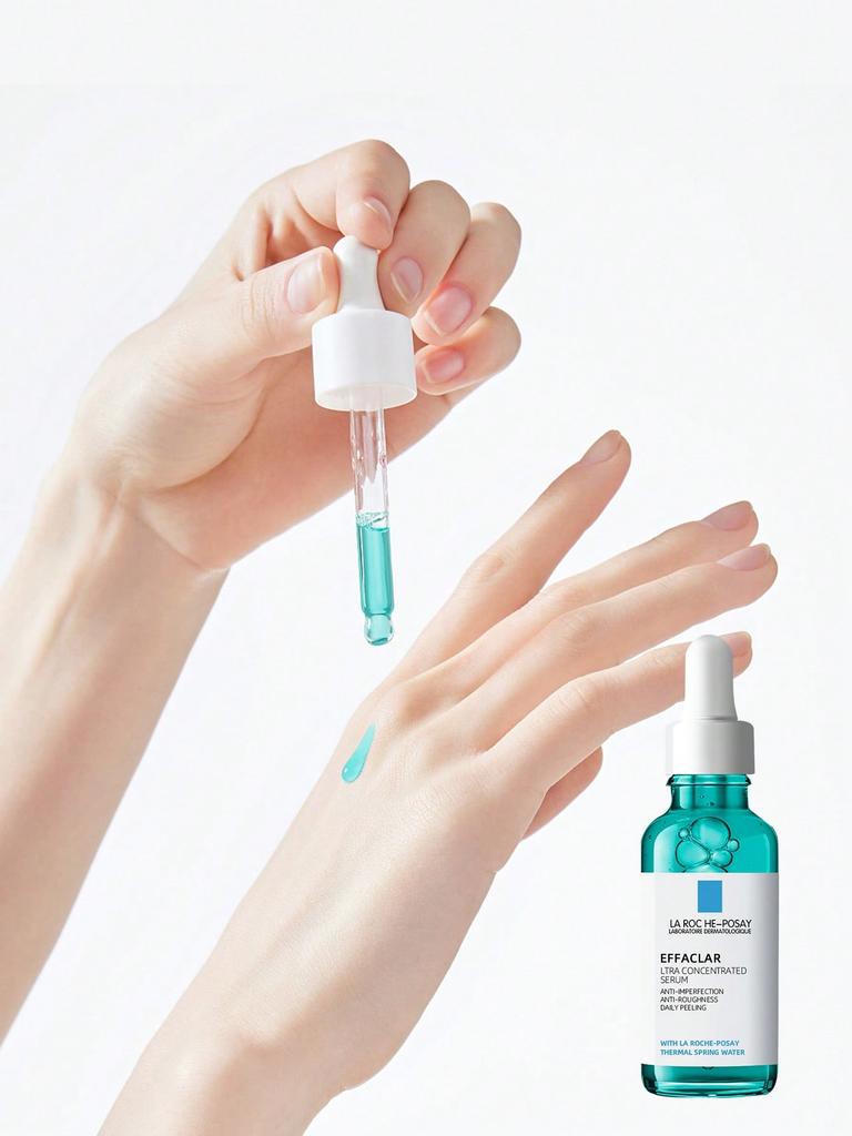 La Roche-Posay Salicylsäure Akne Serum 30ml - Sanfte Behandlung zur Beseitigung von Hautunreinheiten