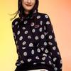 Vans Printed Daisy Hooded Sweatshirt Men Hoodies Black VN0A5H5REDH
