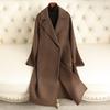 Double-sided cashmere coat autumn and winter new high-end fashion high-end woolen coat