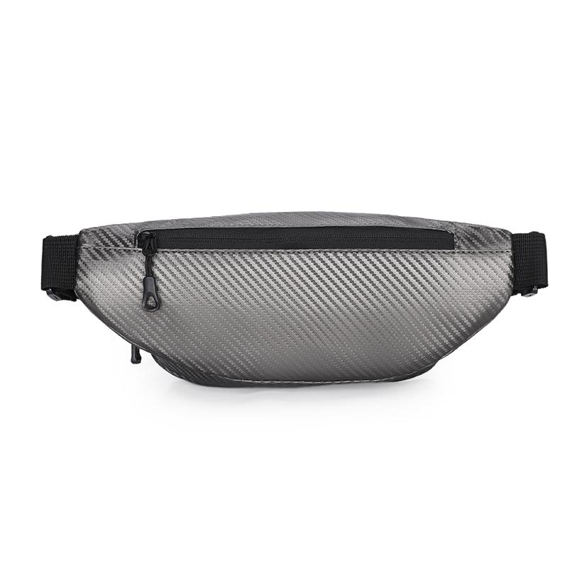 Módní voděodolné batohy do pasu jednobarevné balení Fanny Pack Unisex tašky na opasek Neformální cestování Úložný prostor na telefon taška na hrudi Crossbody kabelka