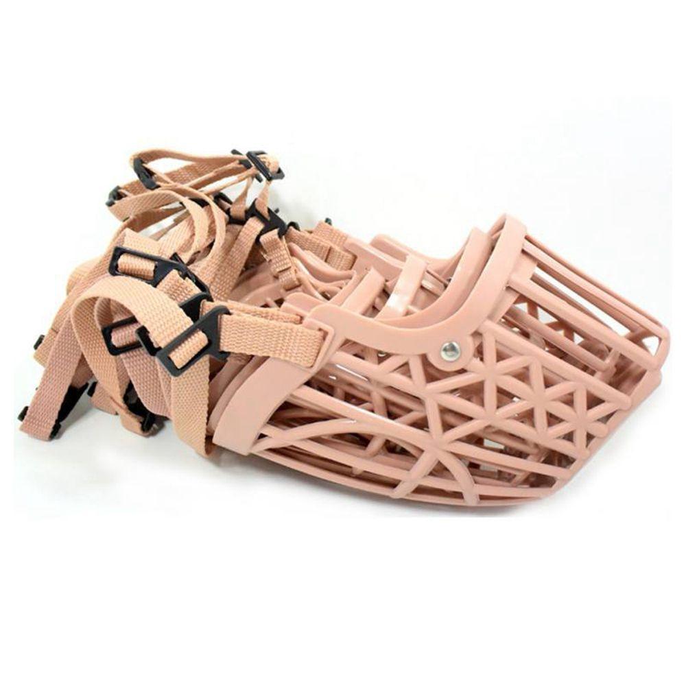 Breathable Anti Stop Bite Bark Mesh Plastic Mouth Grooming Pet Dog Muzzle Dog Mask Pet Supplies