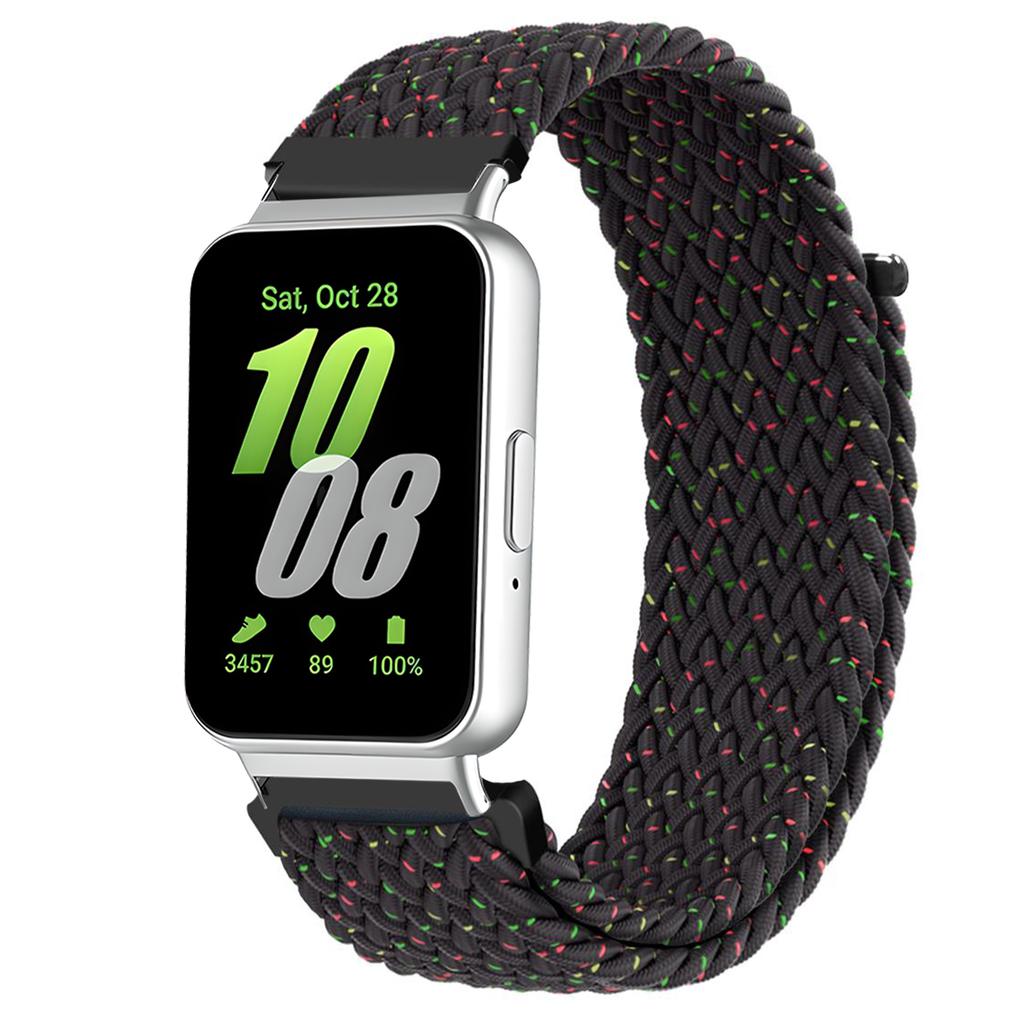 Bands for Galaxy Fit 3 Strap Accessories Sport Nylon Braided Adjustable Replacement Correa Bracelet for Samsung Galaxy Fit3 Band