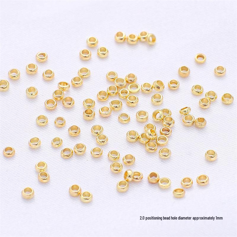 14/18K Gold-Filled Lobster Clasp End Cap, 9-Pin Open Jump Ring, Extension Chain for Handmade Jewelry DIY Accessories