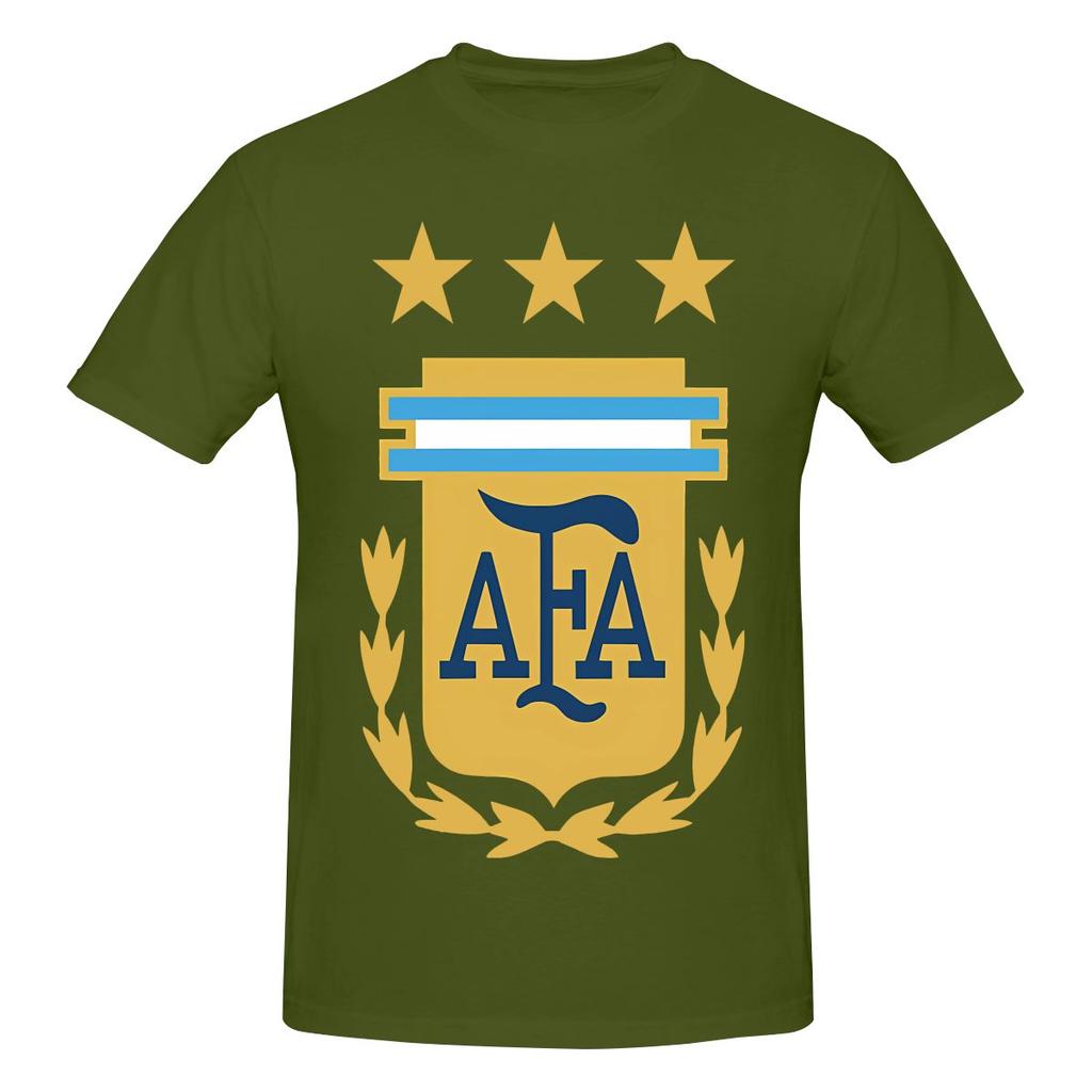 Argentina National Team Not Pilling Tshirt Retro Street Not Easy To Loosen Shirt