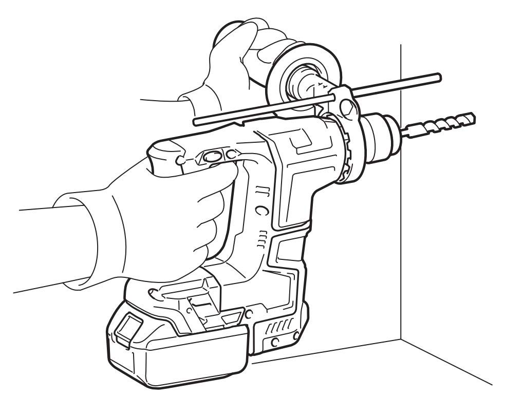 Makita Rechargeable Hammer Drill 18V 17mm Battery Charger Sold Separately HR171DZK SDS+
