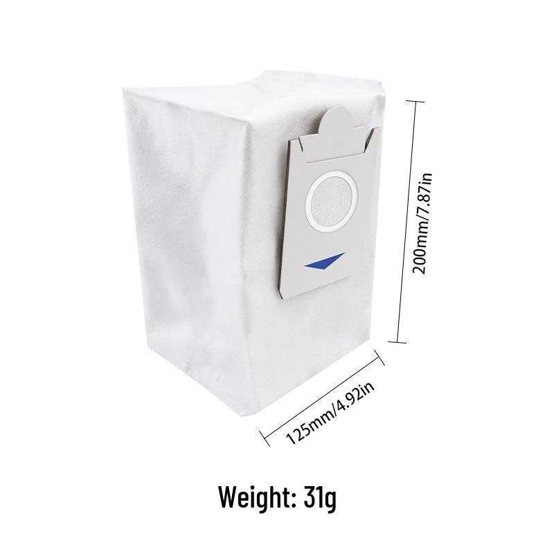 Ecovacs X2S Robot Vacuum Replacement Kit: Filters, Mop, Roller Brush, Dust Bag for X3Pro.