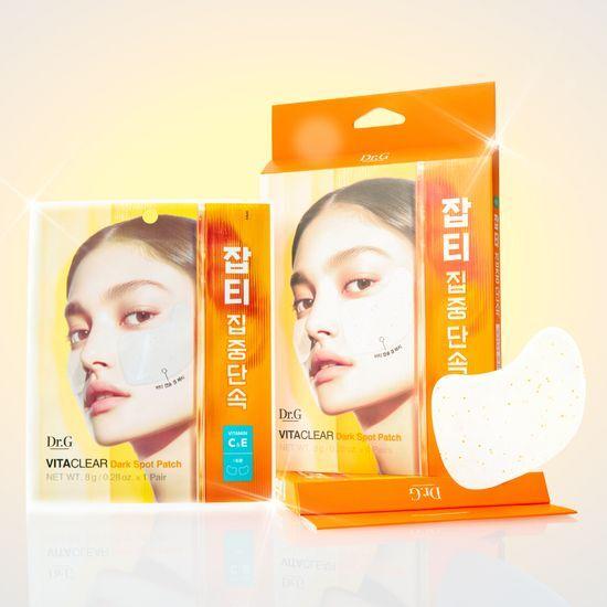 NEW/Blemish Care Dr.G Vita Clear Hydrogel Blemish Patch 4 Pack (2 Sheets x 4)