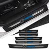 Car Threshold Scuff Plate Carbon Fiber Sill Protector Stickers for 3 Bk Bl 323 Axela Atenza CX-3 CX-4 CX5 CX-7 Accessories