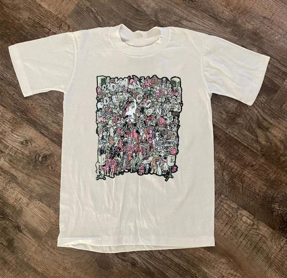 Дэн Дикон Штаны с ядерной энергией Музыкальная футболка Унисекс Футболка S-2345XL DI562 Унисекс Футболка M