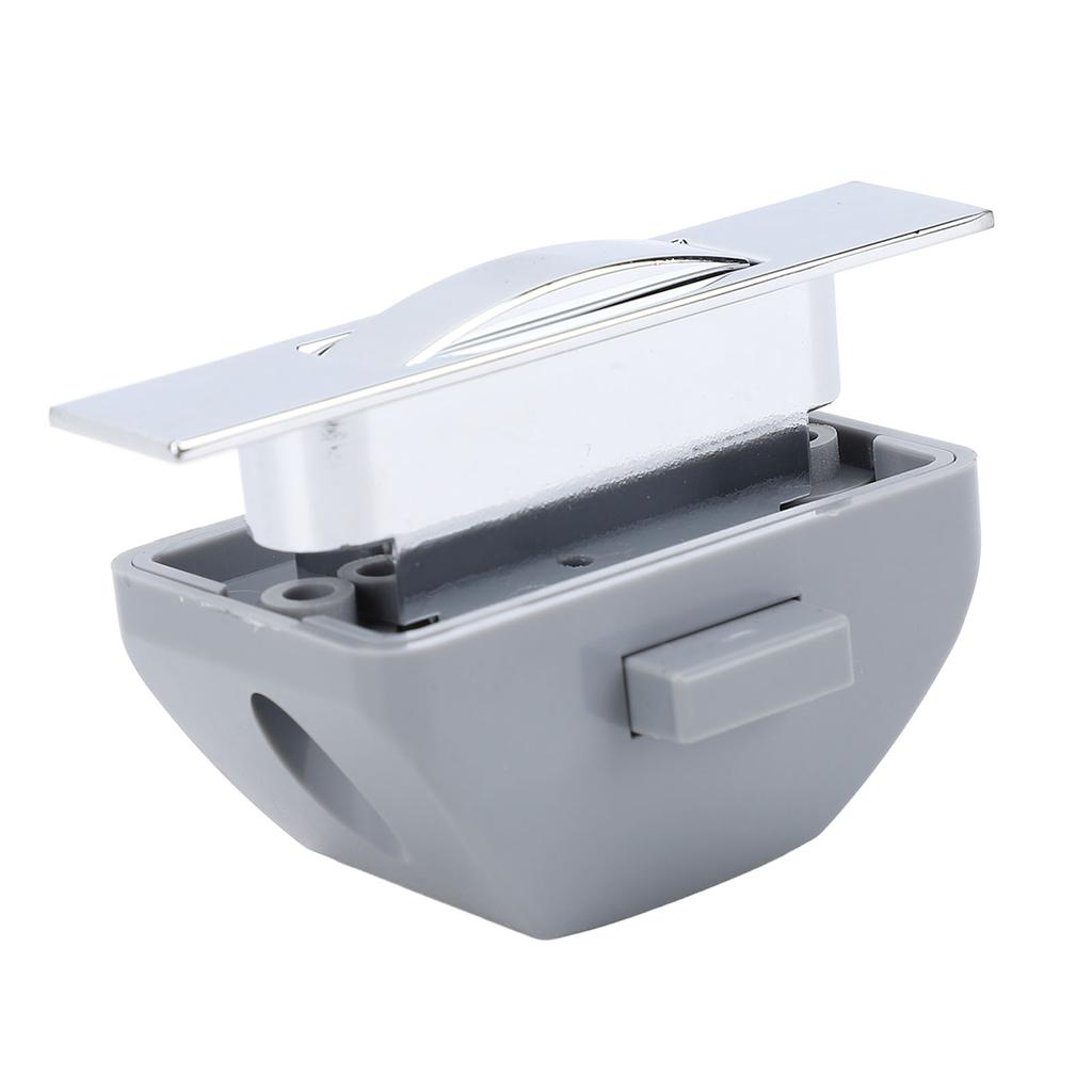 RV Push Cabinet Latch Zinc Alloy Keyless Cupboard Locks for RV Yachts Motorhome Caravan Chrome