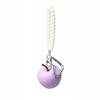 Red Fruit Bag Charm Resin Craft Pearl Key Ring Heart Pendant Fruit Key Chain  Holiday Party