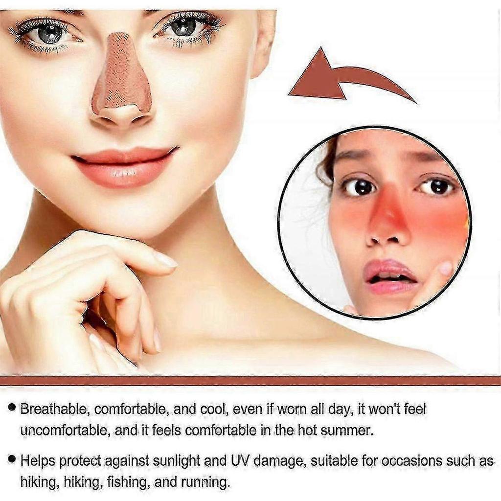 Reusable Sunblock Patches For Nose Uv Protection Concealer Moisturizing Patch For Outdoor Training Swimming-jmsjy